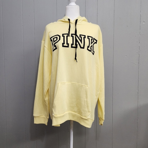 PINK Victoria's Secret Tops - Victoria Secret Pink Unisex Sweet Street Style Pullover Hoodie